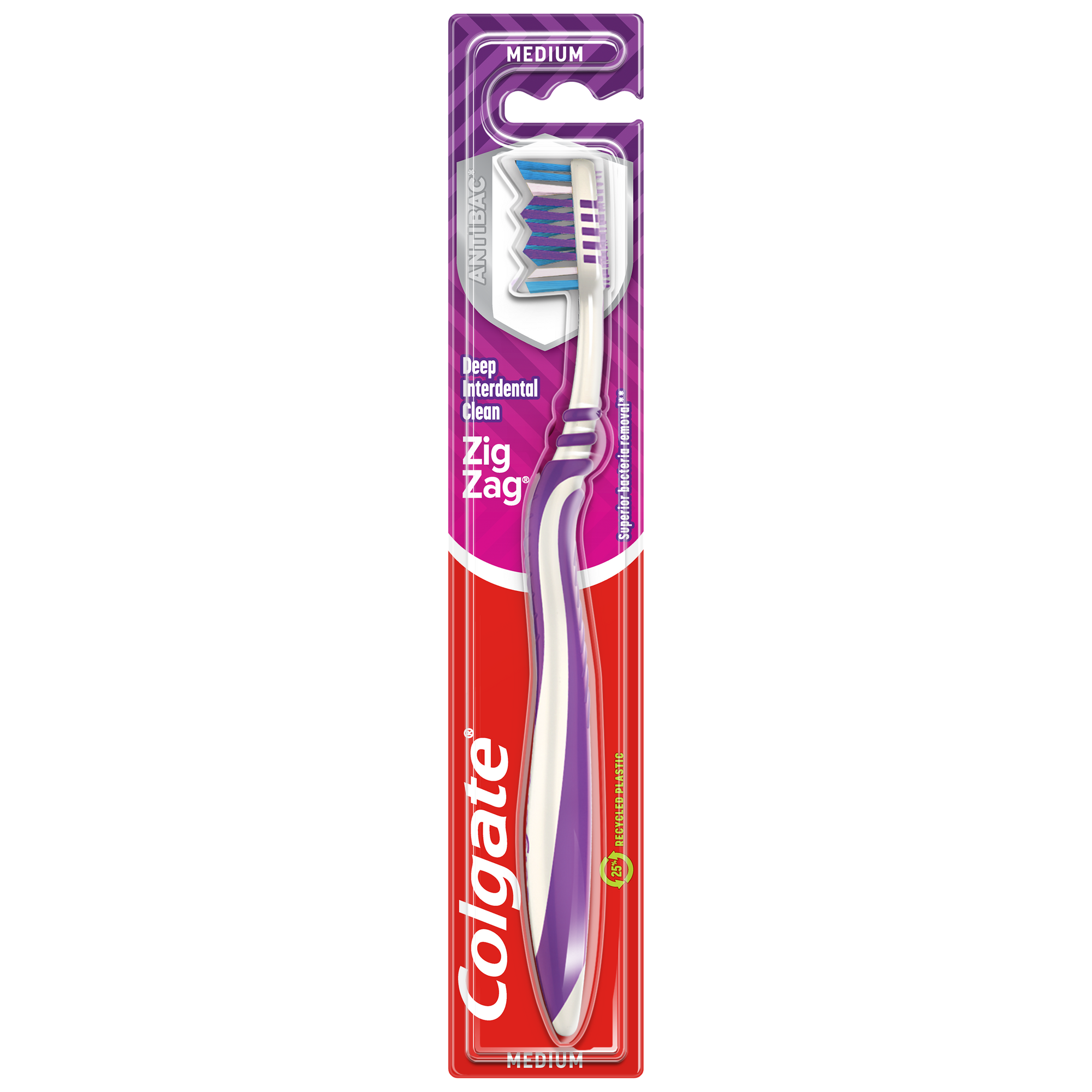 Colgate® ZigZag Medium Toothbrush